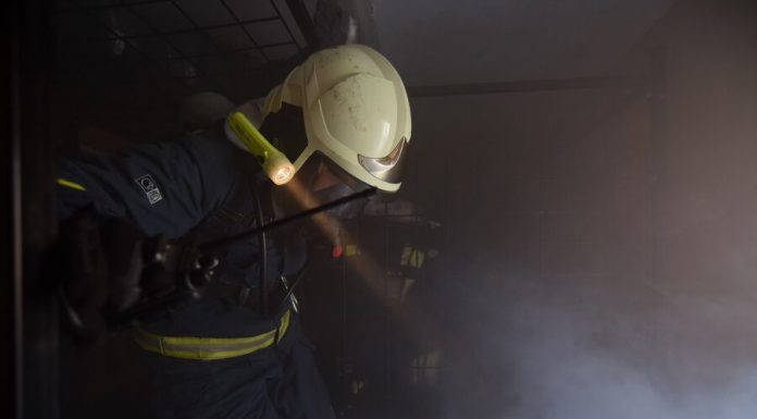 Furniture shop caught fire near Vladimir