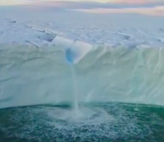 Greenland started to sell melt water from the glaciers Greenland started to sell melt water from the glaciers