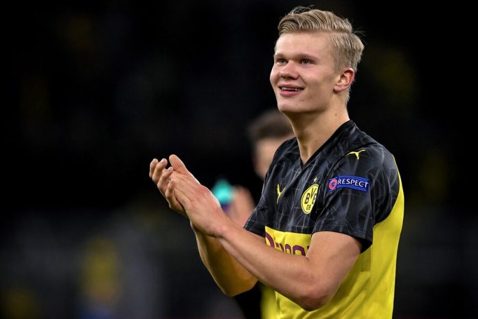 Holland's two goals helped Borussia Dortmund to beat PSG in the match of 1/8 final of the Champions League