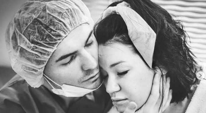 IDA Galich gave birth to first child