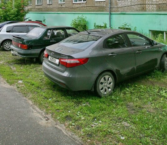 In the Federation Council proposed to introduce fines for Parking on lawns