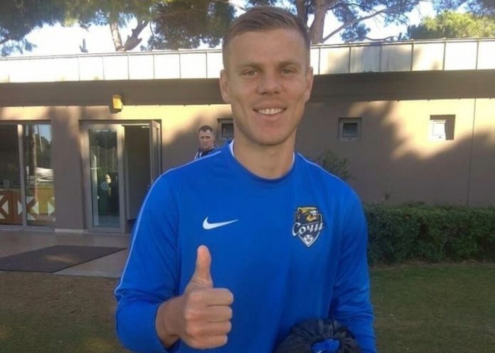 Kokorin made his debut in the 