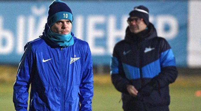 Kokorin said the announcement of his or her salary in "Zenith"