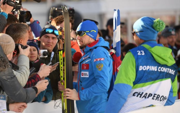 Logins starred with mass start at the biathlon world Championships
