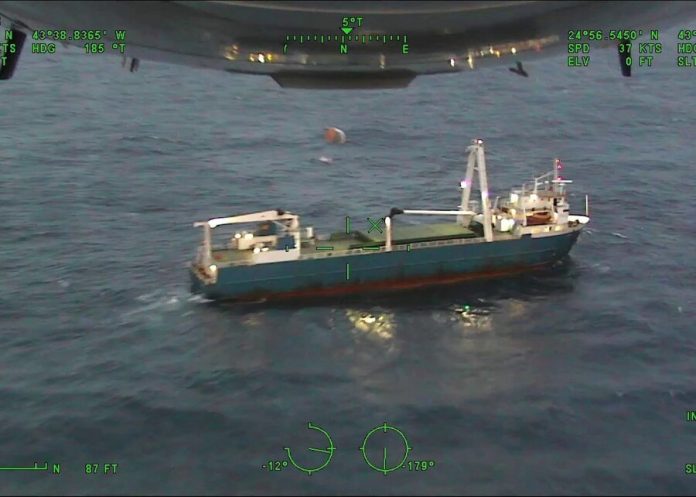 Long abandoned ship found off the coast of Ireland