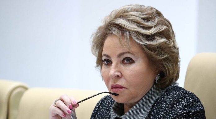 Matvienko supported the proposal of the lifelong appointment of senators Matvienko supported the proposal of the lifelong appointment of senators