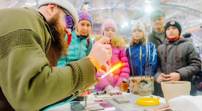 More than 10 thousand master-class was visited by guests of the festival "Journey to Christmas"