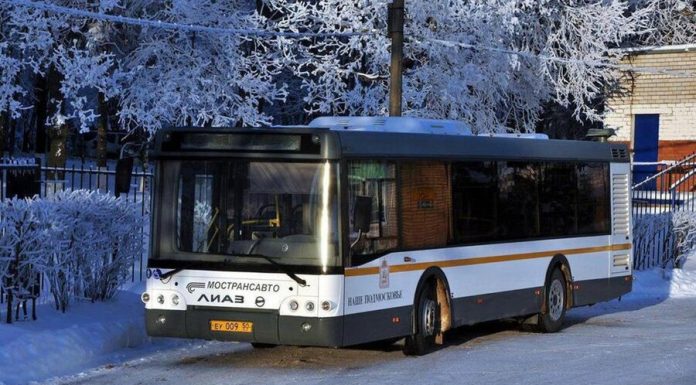 Mostransavto beginning to disinfect buses