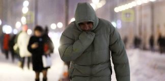 Muscovites warned of sleet and gusty winds