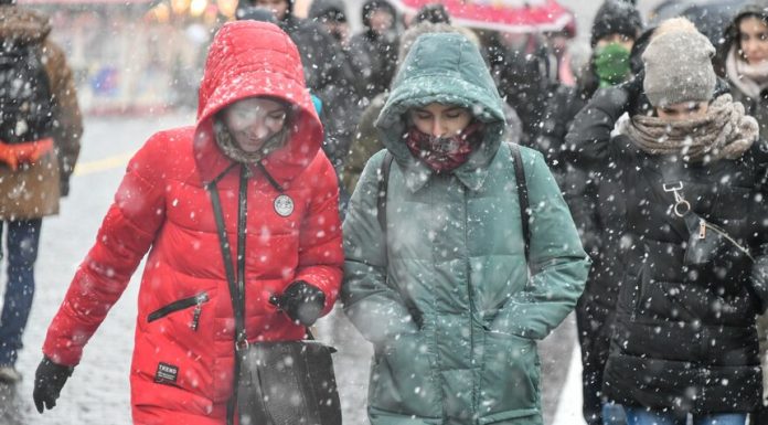 Muscovites warned of strong winds and snow Muscovites warned of strong winds and snow