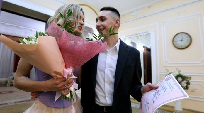 Night marriage first took place in Moscow