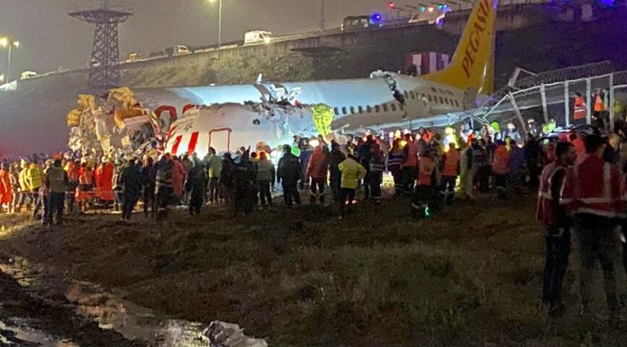 On Board firmly grounded in the Istanbul of the plane it was not the Russians