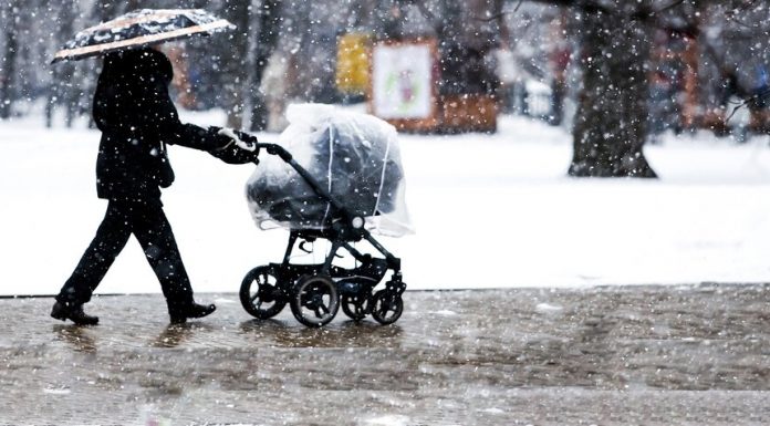 On Saturday night in the capital was the coldest since the beginning of winter