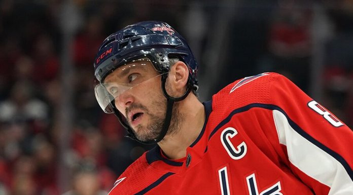 Ovechkin scored his 700-th washer in the NHL