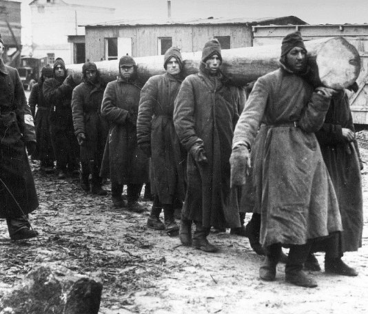 Prisoners that the allies were talking about soldiers in the German concentration camps