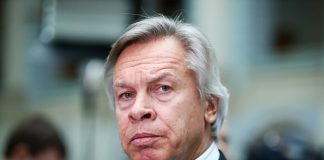 Pushkov praised the breakup of Palestine with the United States and Israel