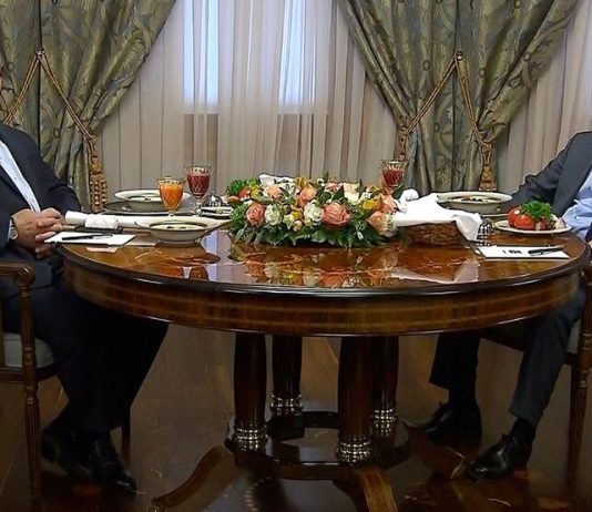Putin and Lukashenko began negotiations in Sochi