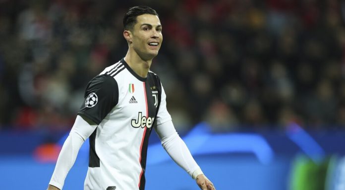 Ronaldo scored the 10th goal in a row in the Italian championship