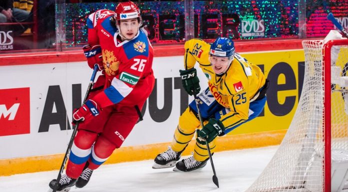 Russian national team on hockey has suffered the second defeat on the Swedish stage of the Eurotour