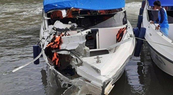 SC began checking on the fact of collision of boats in Phuket