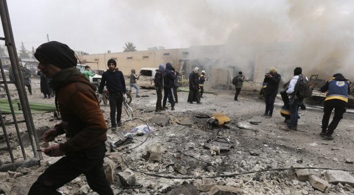 Several people were injured in the explosion in Damascus