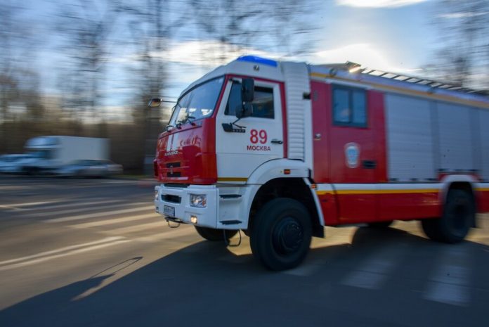 Six people were saved in the fire in the South-East of Moscow