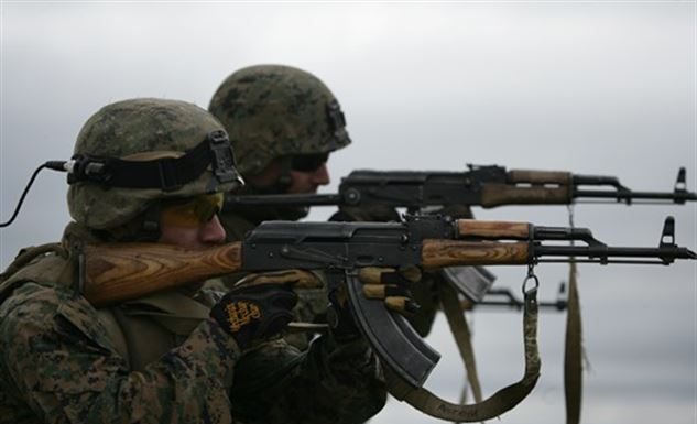 Some foreign armies use the AK at the moment