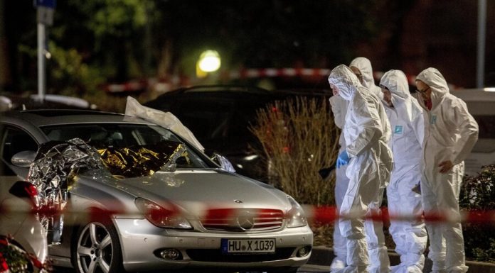 Started a fire in the German Hanau left videobritney