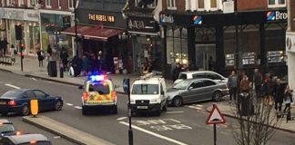 The attack took place in South London