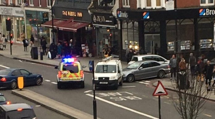 The attack took place in South London