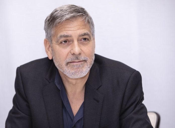 The estate of George Clooney was flooded after hurricane