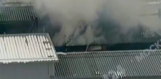 The fire in the bath in the North-West of Moscow liquidated