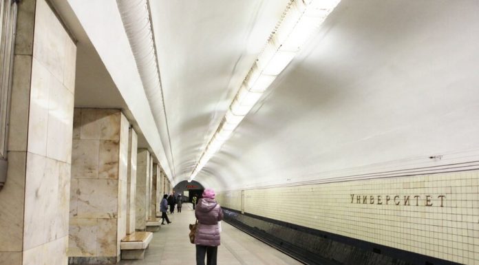 The man fell on the way to Sokolniki metro line The man fell on the way to Sokolniki metro line