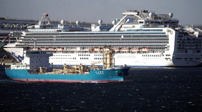 The number of people infected with coronavirus on the liner in Japan has reached 130