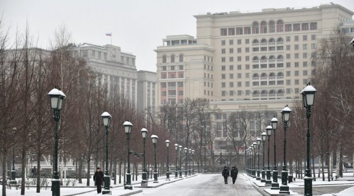 To 2 degrees Celsius expected in Moscow on Sunday