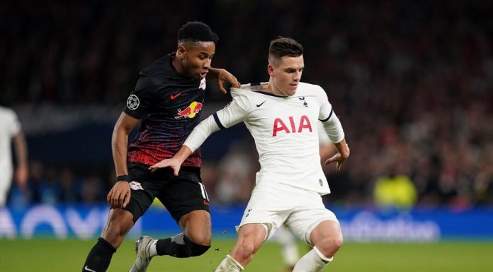 Tottenham lost to "Leipzig" in the match of 1/8 final of the Champions League