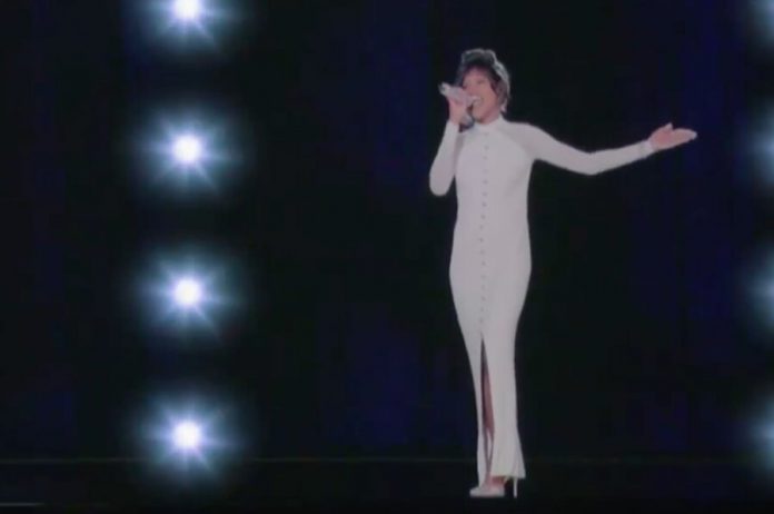 Tour with a hologram of the singer Whitney Houston kicks off in Europe