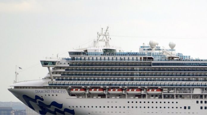 Tourists on a cruise ship in Japan will stay in quarantine for two weeks