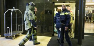 Two explosions occurred in post offices in Amsterdam