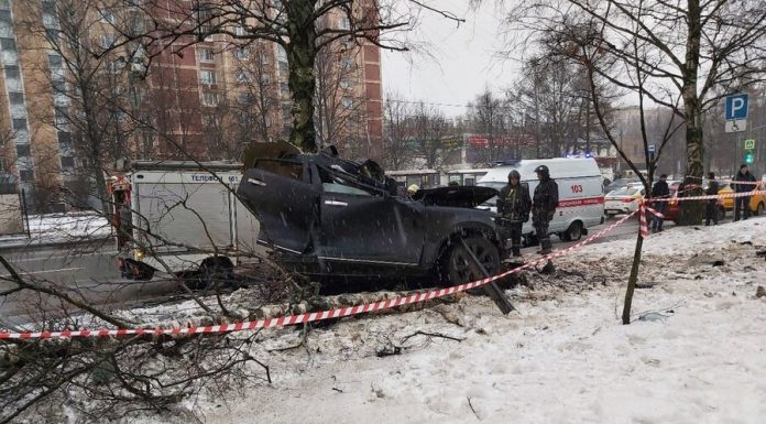 Two people died in an accident on Liberty street