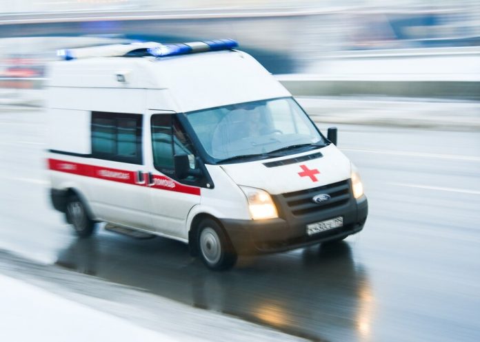 Two people were injured in a traffic accident in southern Moscow