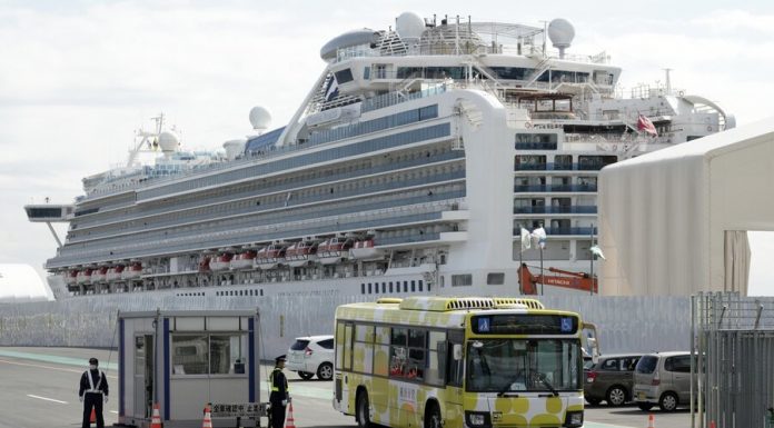 Two Russians came down with the liner Diamond Princess in Japan