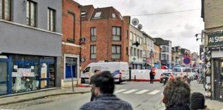 Unknown with a knife attacked passers-by in Ghent, Belgium