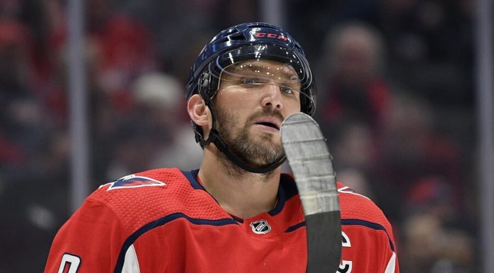 Washer Ovechkin was recognized as the best in NHL history