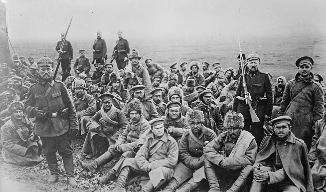 What happened to the prisoners by Russian soldiers in the First world What happened to the prisoners by Russian soldiers in the First world