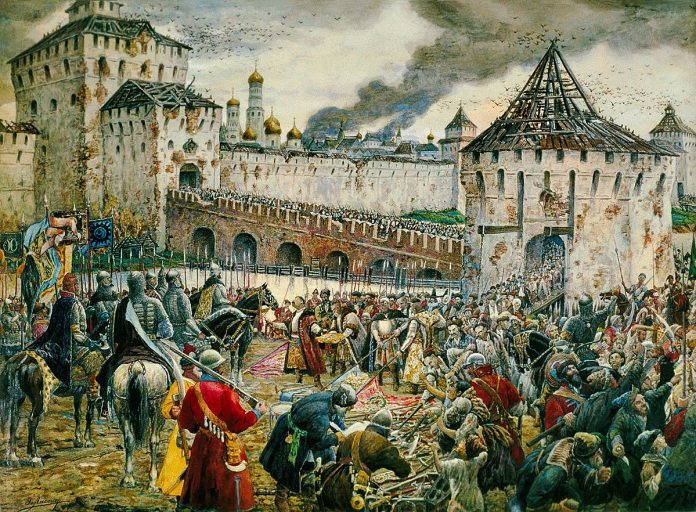 What would happen to Russia if the poles beat the Russians in 1612