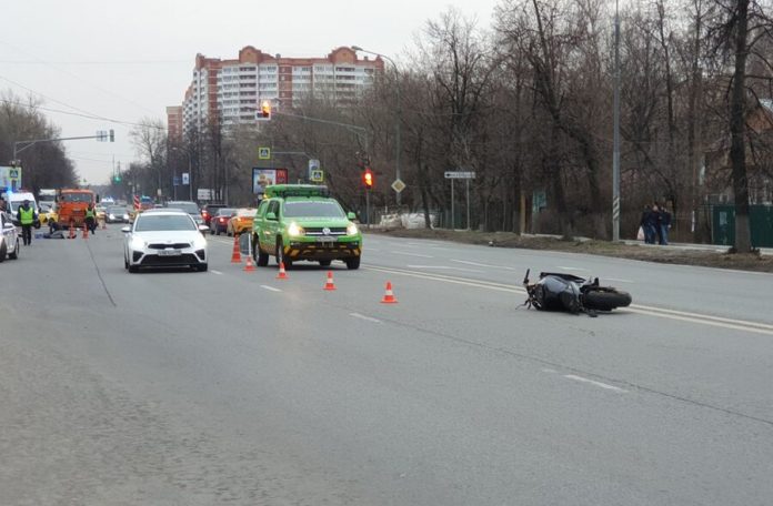 A motorcyclist was killed in an accident on the South-East of the capital