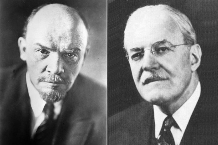 As a future CIA chief Allen DULLES met with Lenin