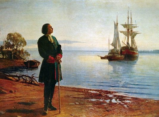 As Peter I wanted to make Madagascar part of Russia