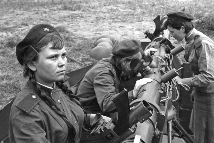 As SMERSH was looking for enemies among the women of the red army